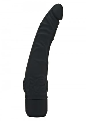 Get Real Classic Slim Vibrator Dark Skin 8.1 Inch - Afbeelding 3