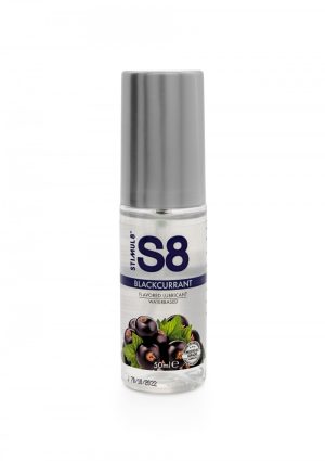 S8 WaterBased Flavored Lube 50ml Blackcurrant