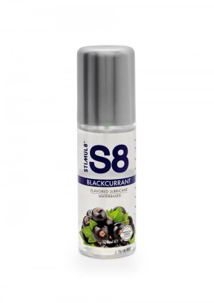 S8 WaterBased Flavored Lube 125ml Blackcurrant