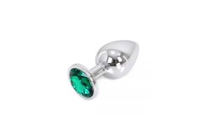 Metalen Buttplug Large Groen