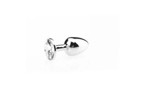 Metalen Buttplug Medium Clear