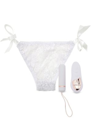 Remote Control Pleasure Panty White | Nu Sensuelle