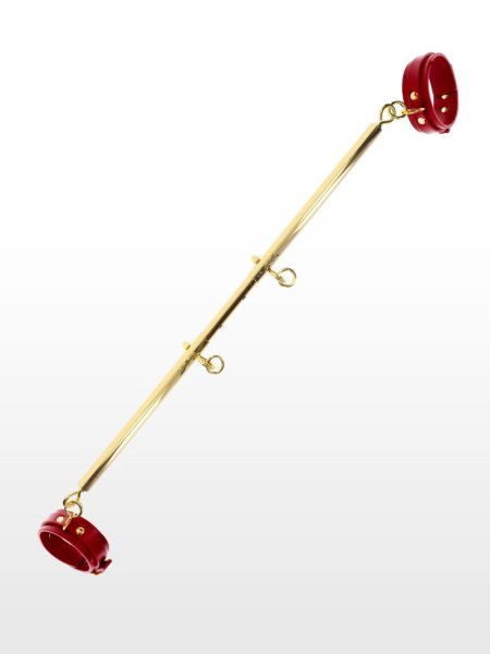 Spreader Bar with Ankle Cuffs Red | Taboom