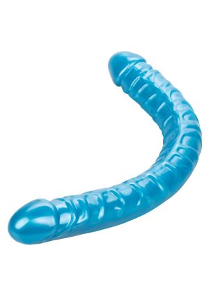 Size Queen Double Dong 17" Blue | Calexotics