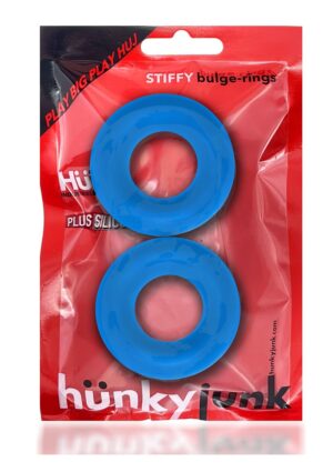 Stiffy 2-Pack Bulge Cockrings Blue