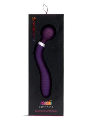 Lolly Double Ended Nubii Wand Purple