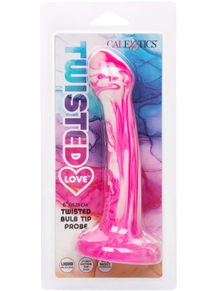 Twisted Love Bulb Tip Probe Pink